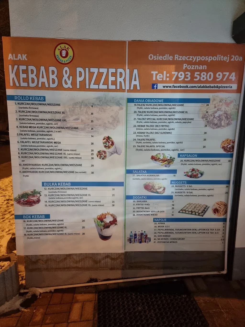 Alak kebab poznan