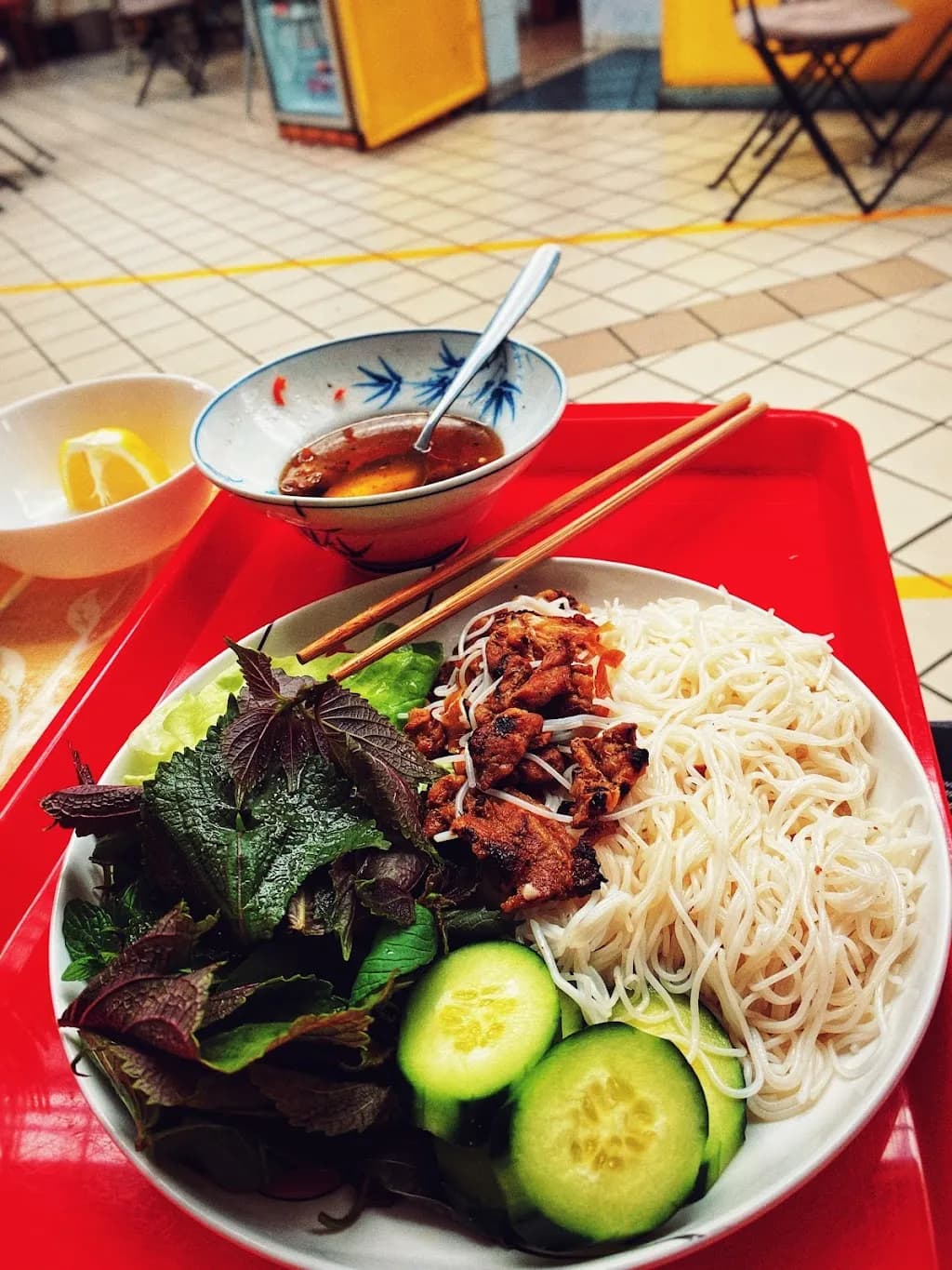 Vietnámi Pho levesező