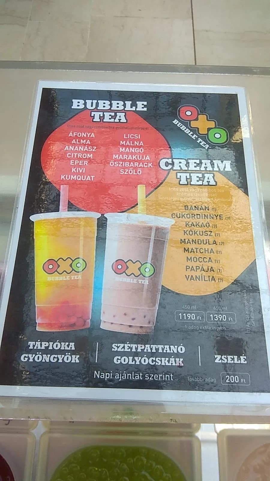 OXO Bubble Tea