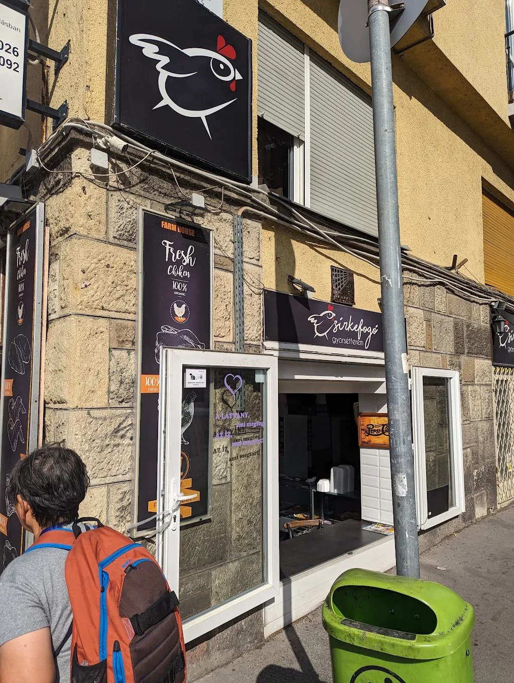 Csirkefogó étterem