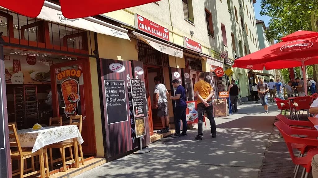 Cham Saláta Bár - Gyros - Haller utca