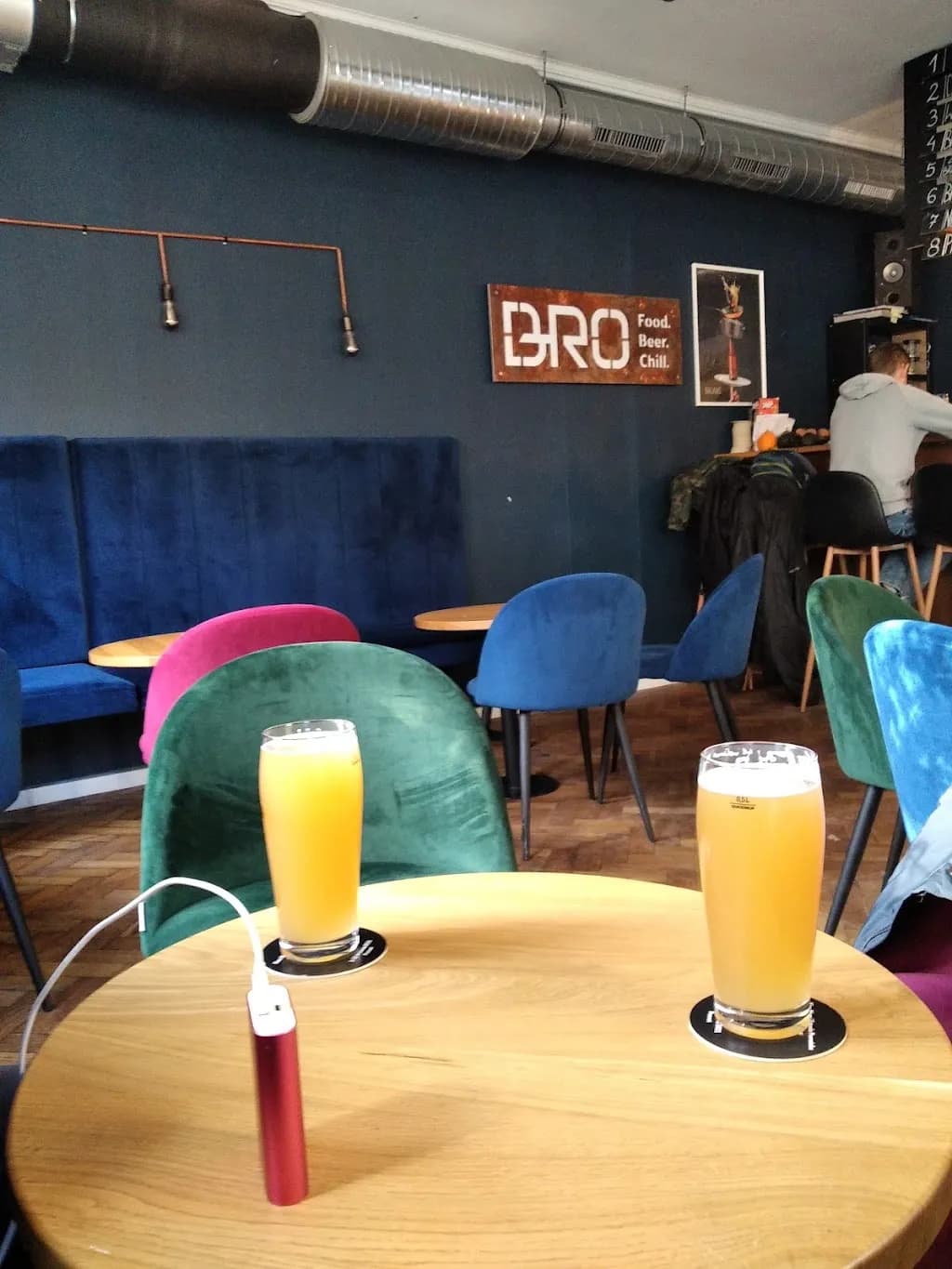 BRO. Food. Beer. Chill.