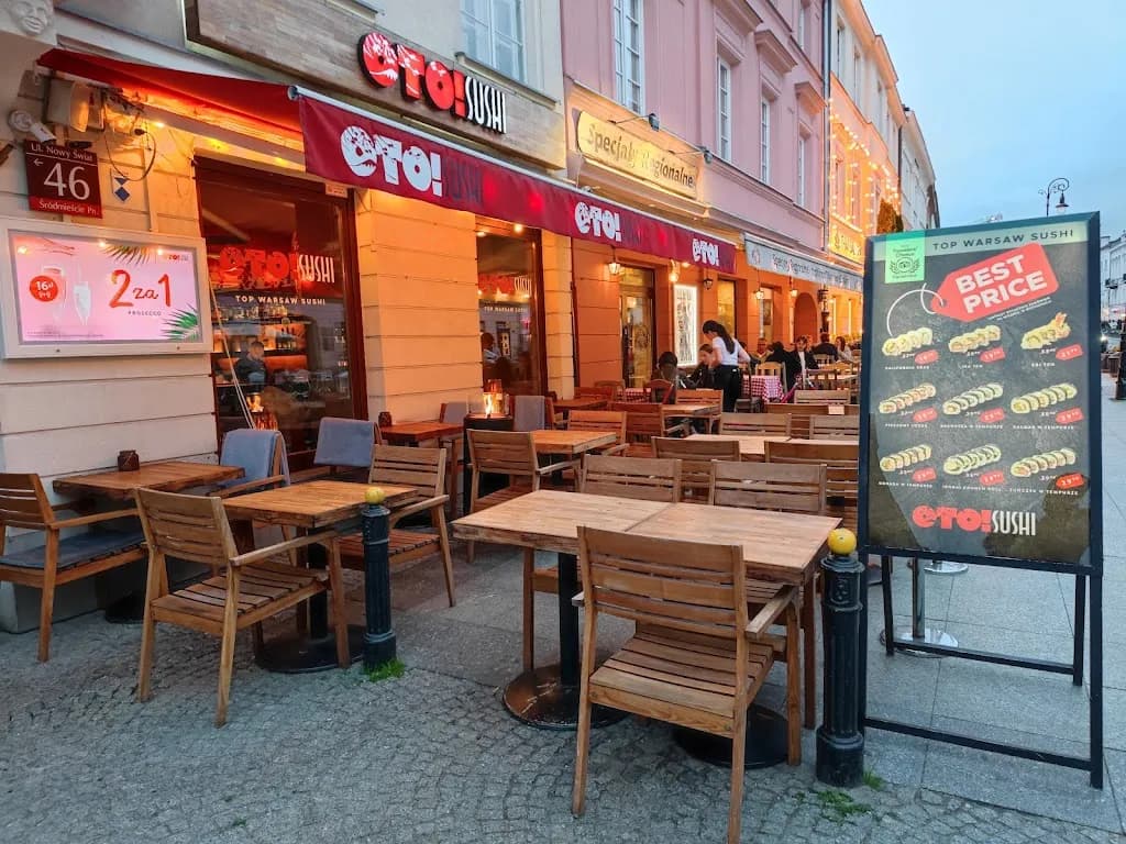 OTO!SUSHI - restauracja sushi Nowy Świat