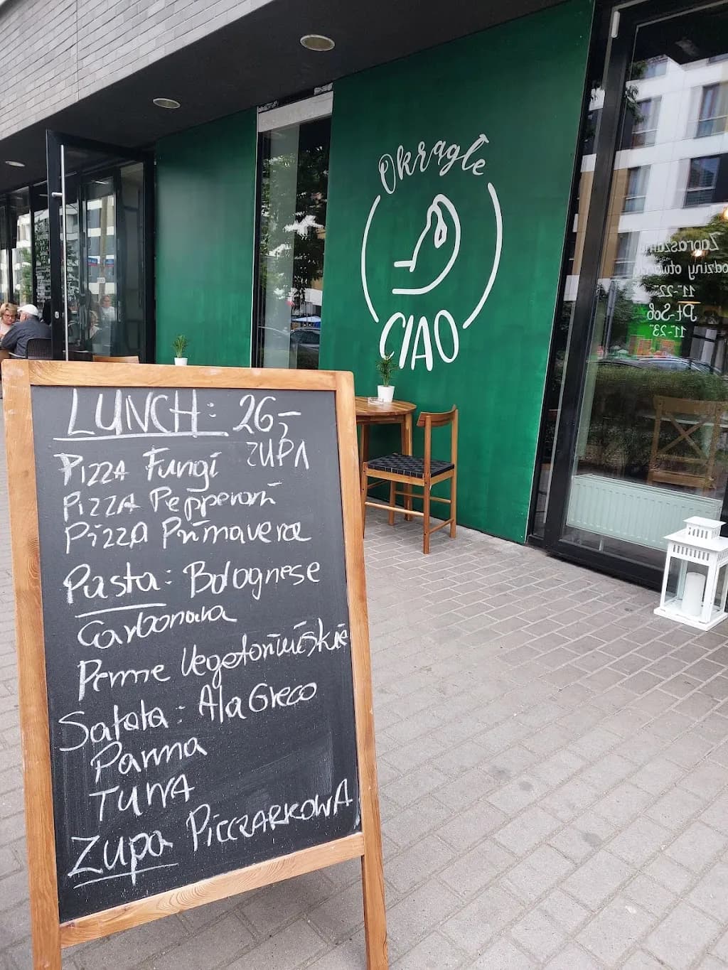 Okrągłe Ciao Karolkowa