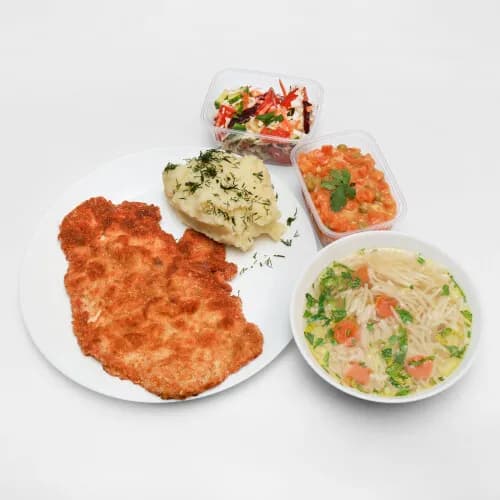 " NA OGNIU " Kurczak z różna zapiekanki hot dog.