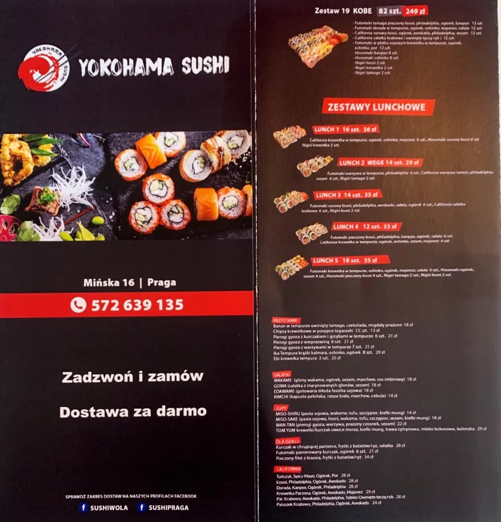 Yokohama Sushi Mińska