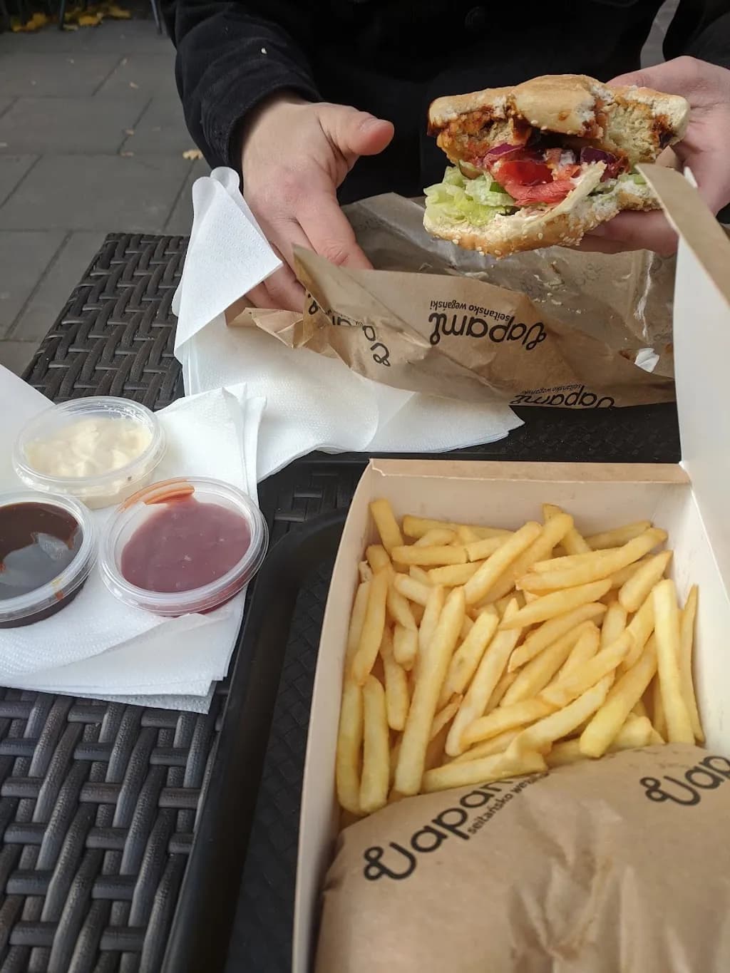 Uapami Seitan Burger