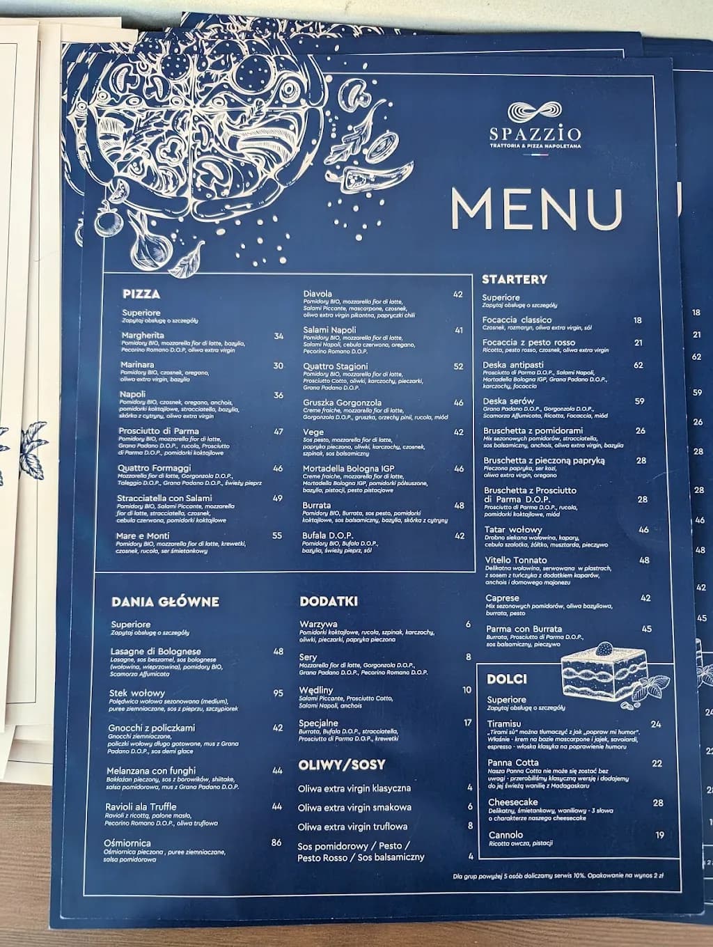 SPAZZIO - Trattoria & Pizza Napoletana