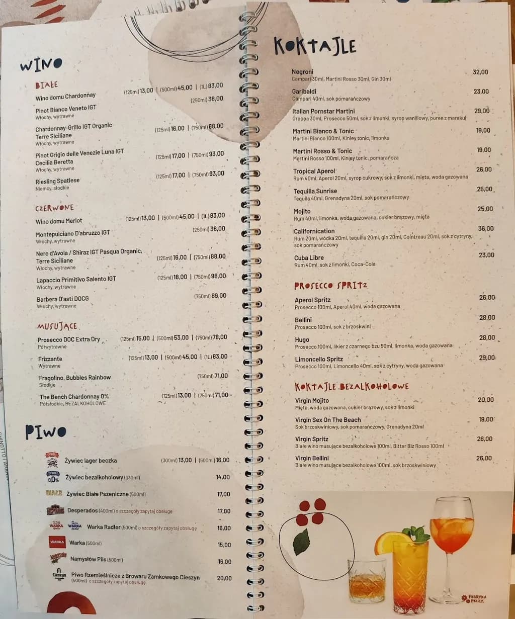 FABBRICA Italian Comfort Food KEN CENTER Ursynów