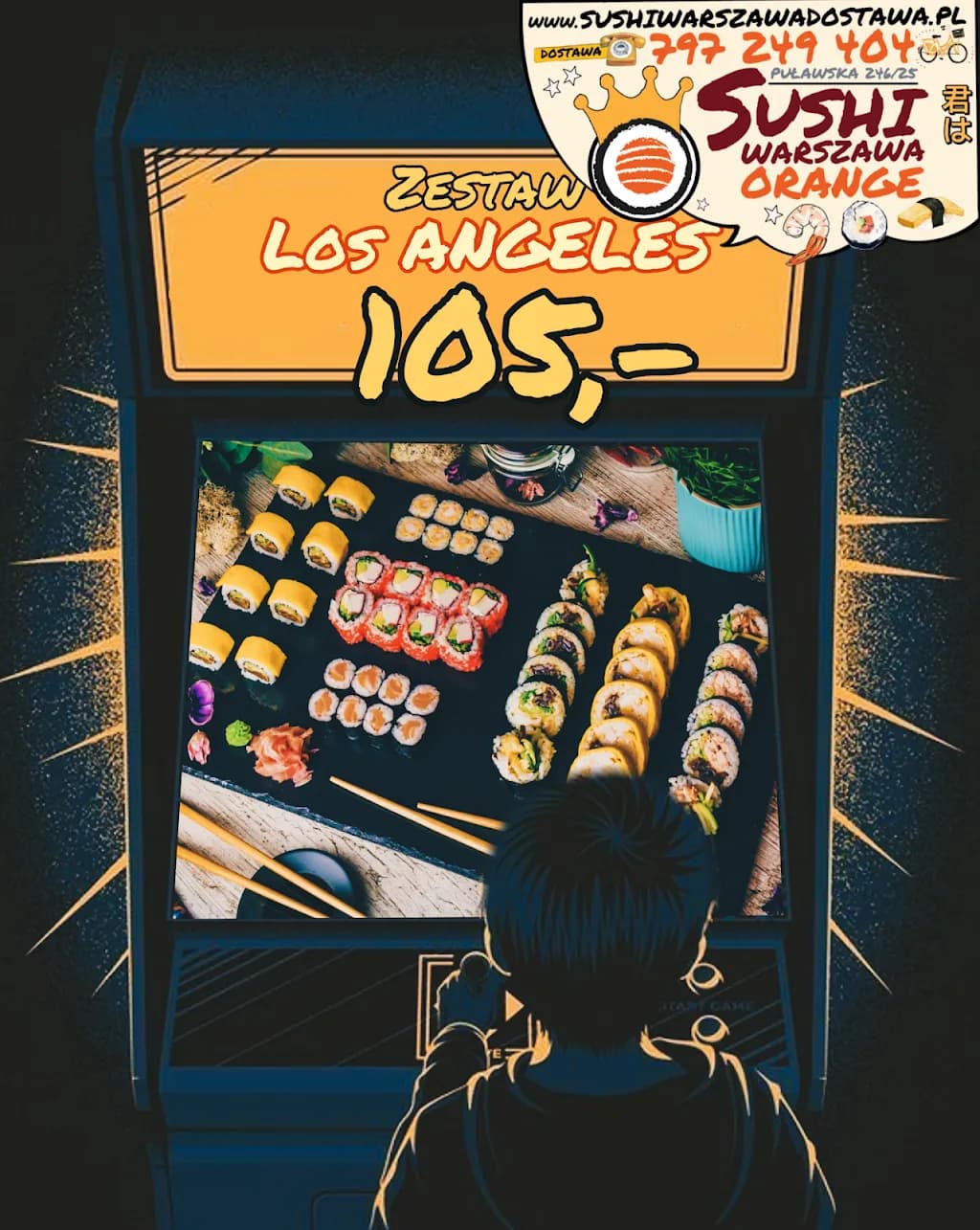 Sushi Warszawa Dostawa