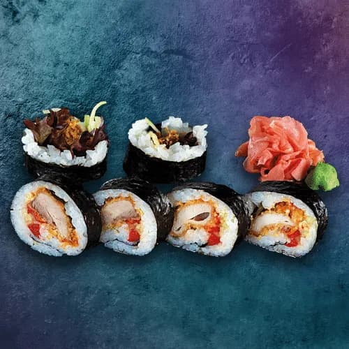 Tori Yaki Futomaki 6 pcs