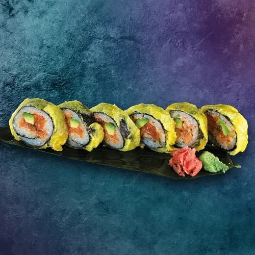 Sake Tartare Tempura Maki 6 pcs