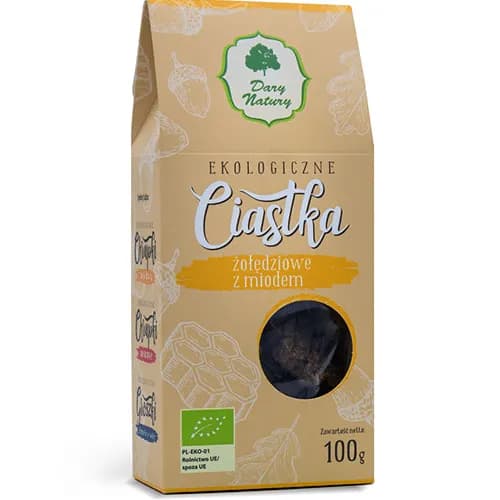 Acorn cookies with honey 100g