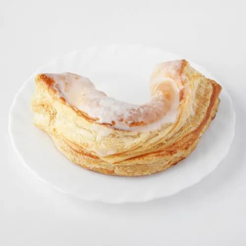 Puff pastry with cream