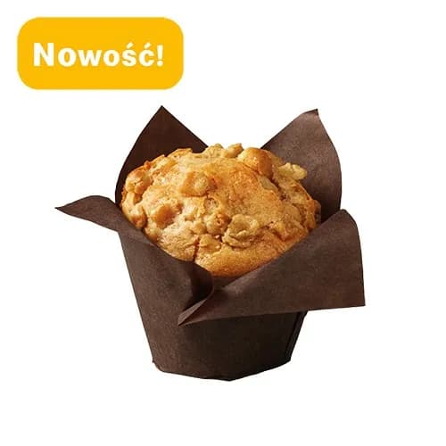 Muffin z jabłkiem i cynamonem