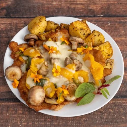 Pork chop pod pierzynką