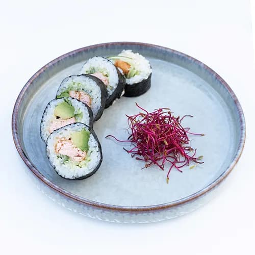 Futomaki with baked salmon (5 pcs/175g)