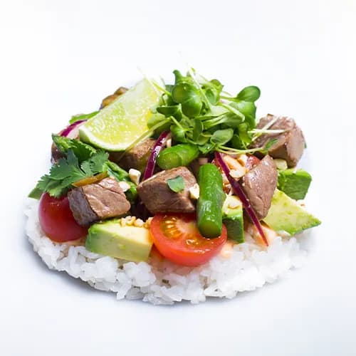 Poke z wołowiną (280g)