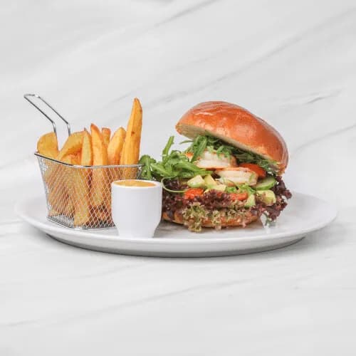 Burger di Gamberetti