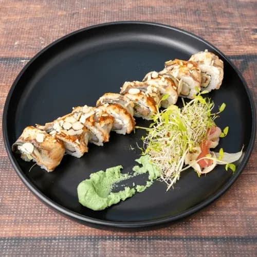 California Maki Gold Dragon Rolls