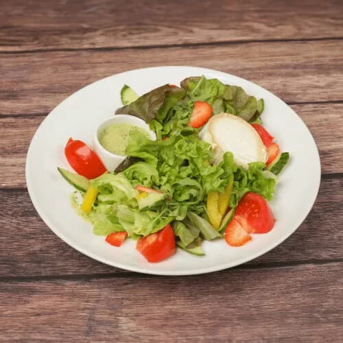 Salad with goat's cheese