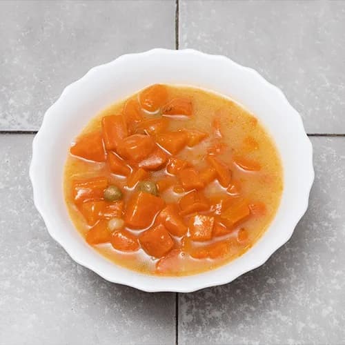 Carrot with peas 250g