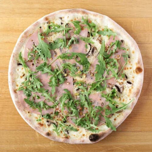 Pizza Mortadella e pistachio