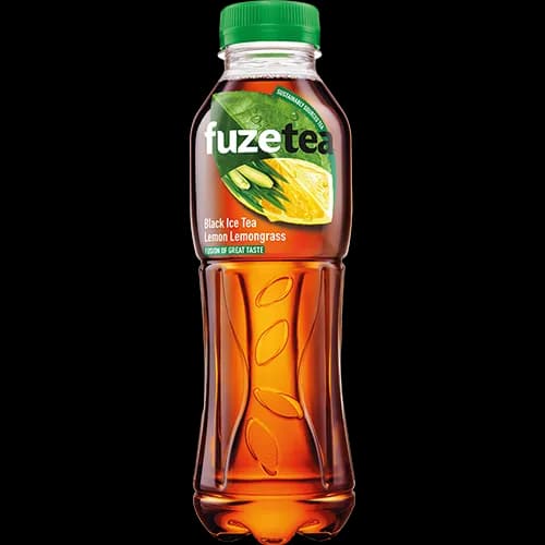 FuzeTea Black Ice Tea Lemon & Lemongrass 0,5l