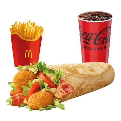 McZestaw McWrap® Chrupiący Bekon Deluxe