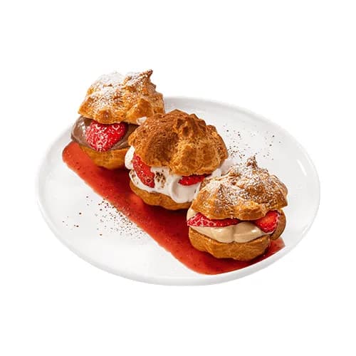 Tasting trio of desserts 130g