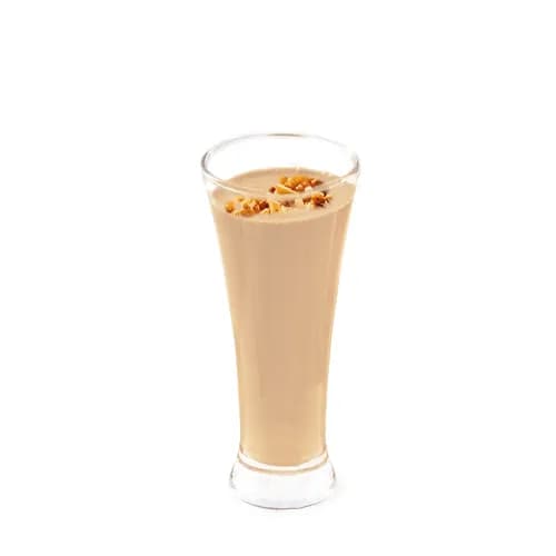 Iced chocolate with sea salt caramel