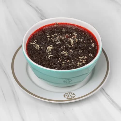 Red borscht with ravioli 450g