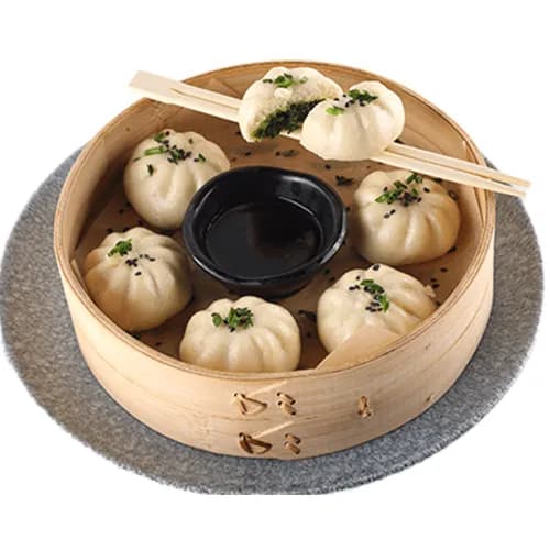 Bułeczki Baozi ze smażonymi warzywami 6 szt.