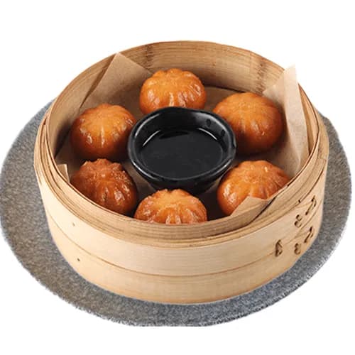 Chrupiące Bułeczki Baozi ze smażonymi warzywami 6 szt.