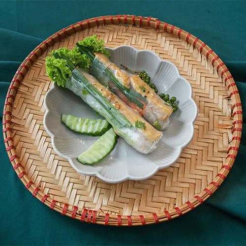 Spring rolls with tofu