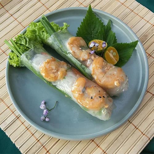Spring Rolls with prawns 2 pcs
