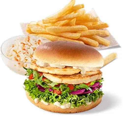 Burger Halloumi Vege Menu