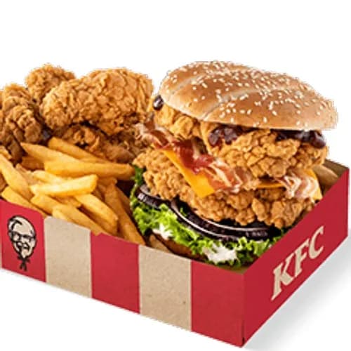 Podwójny Grander Burger Big Box