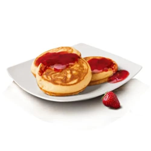 3 Pancakes Śniadaniowe Truskawka