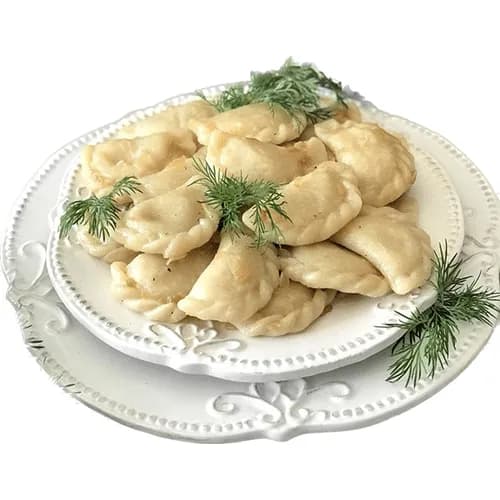 Dumplings with spinach, cottage cheese and cheese 12 pcs.