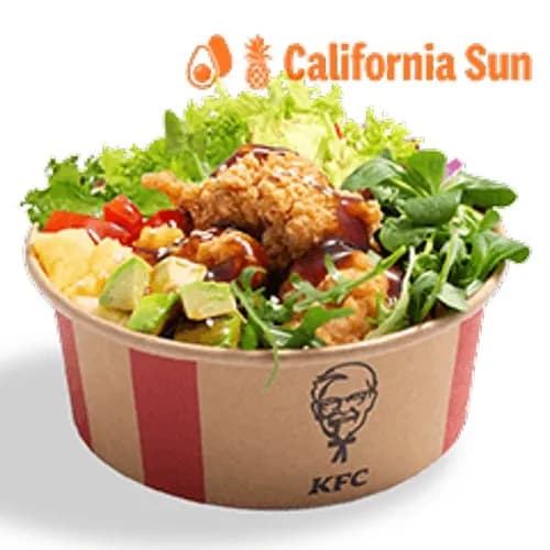 California Sun Poke Bowl z bitesami i sałatą