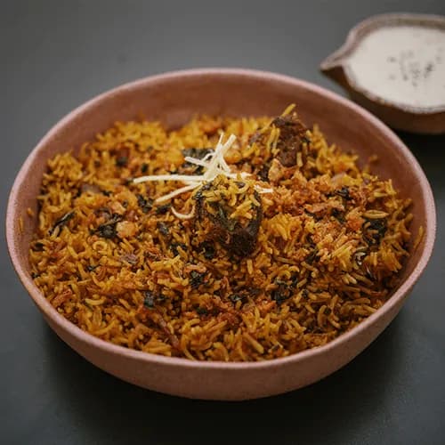 Biryani with mutton