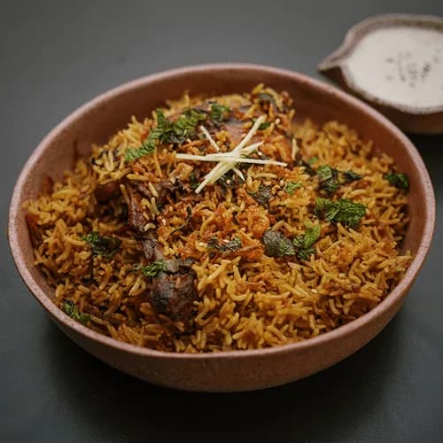 Biryani with chicken