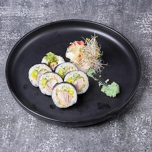 Futomaki baked with tuna