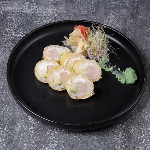 Tamago Maki with butterfish