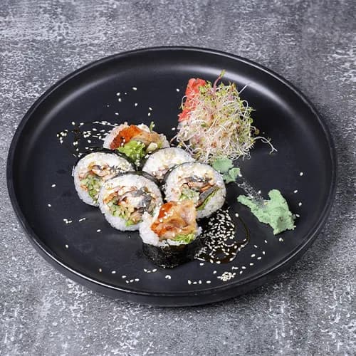 Futomaki baked with eel