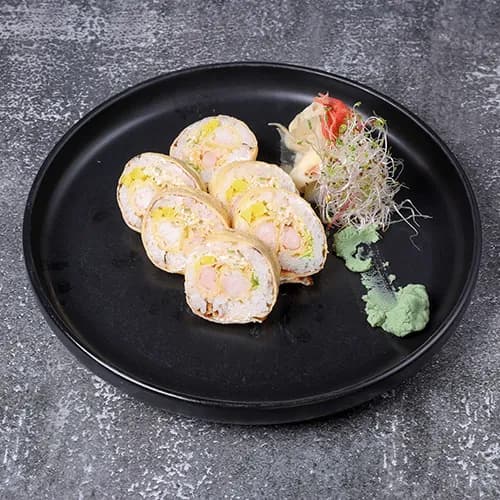 Tamago Maki with prawn