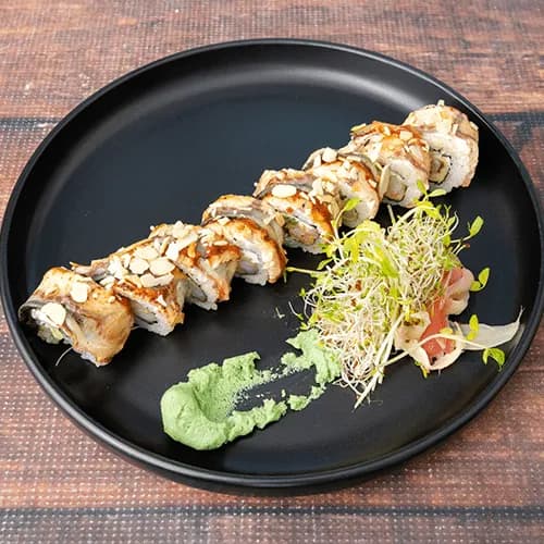 California Maki Gold Dragon Rolls
