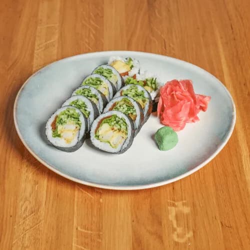 Tempura squid Futomaki Grill