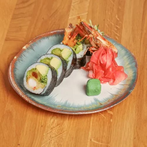 Baked prawn Futomaki Grill